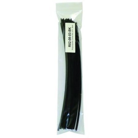 POLYVANCE POLYPROP CORNER ROD 1/4" X 1/4" 30' BLK URR02-08-03-BK